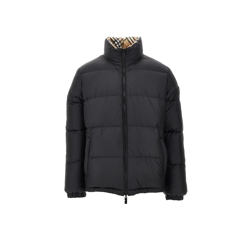 Piumino reversibile in nylon Check