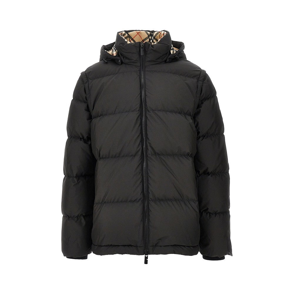 Piumino convertibile in nylon