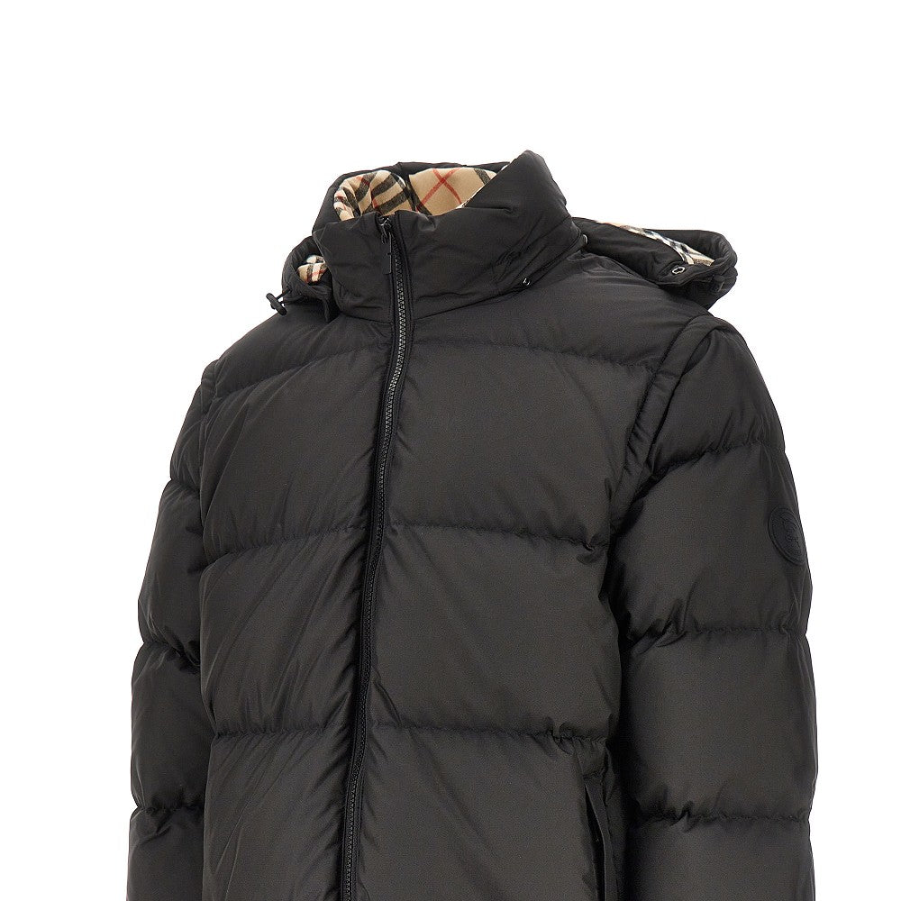 Piumino convertibile in nylon