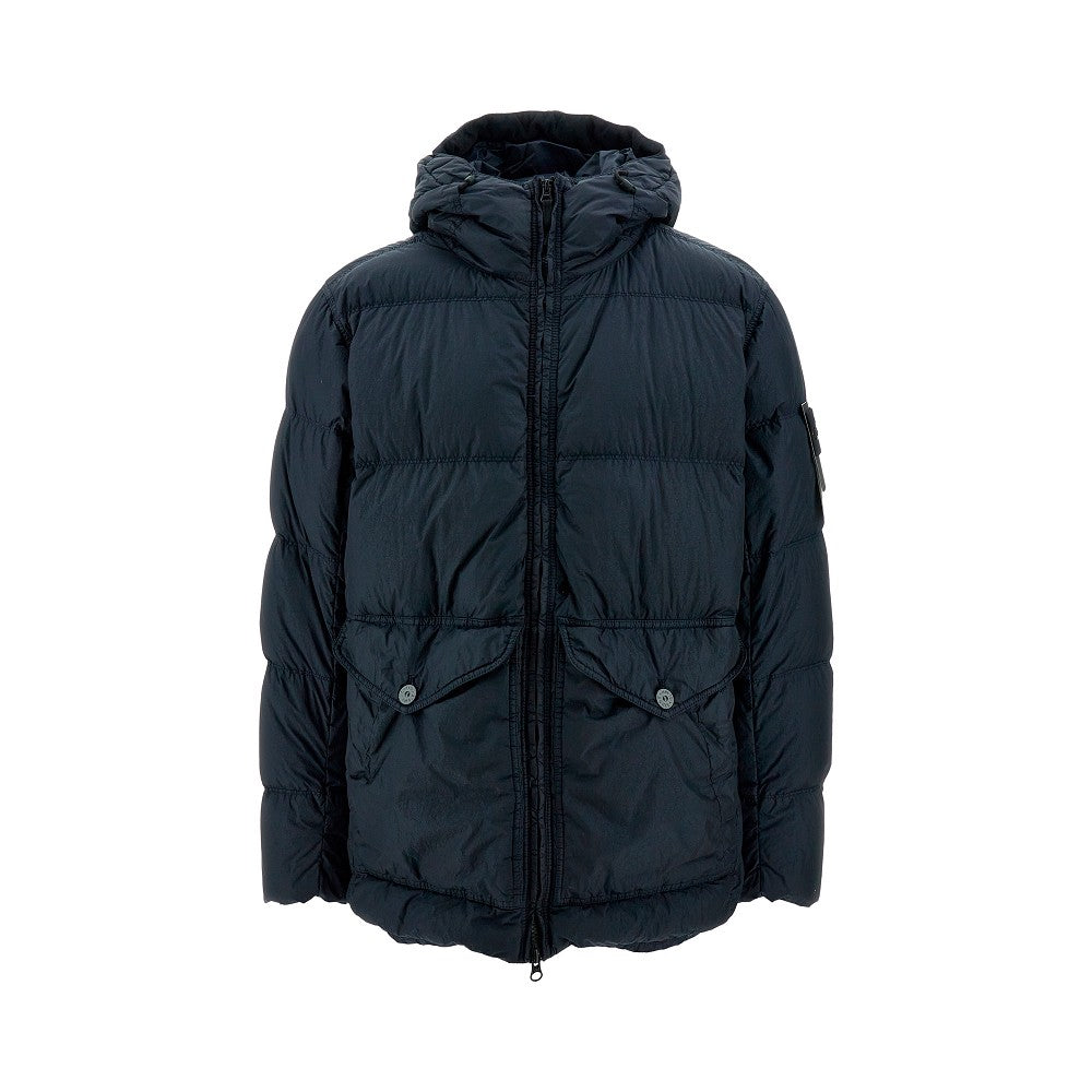 Garment Dyed Crinkle Reps R-Ny down jacket