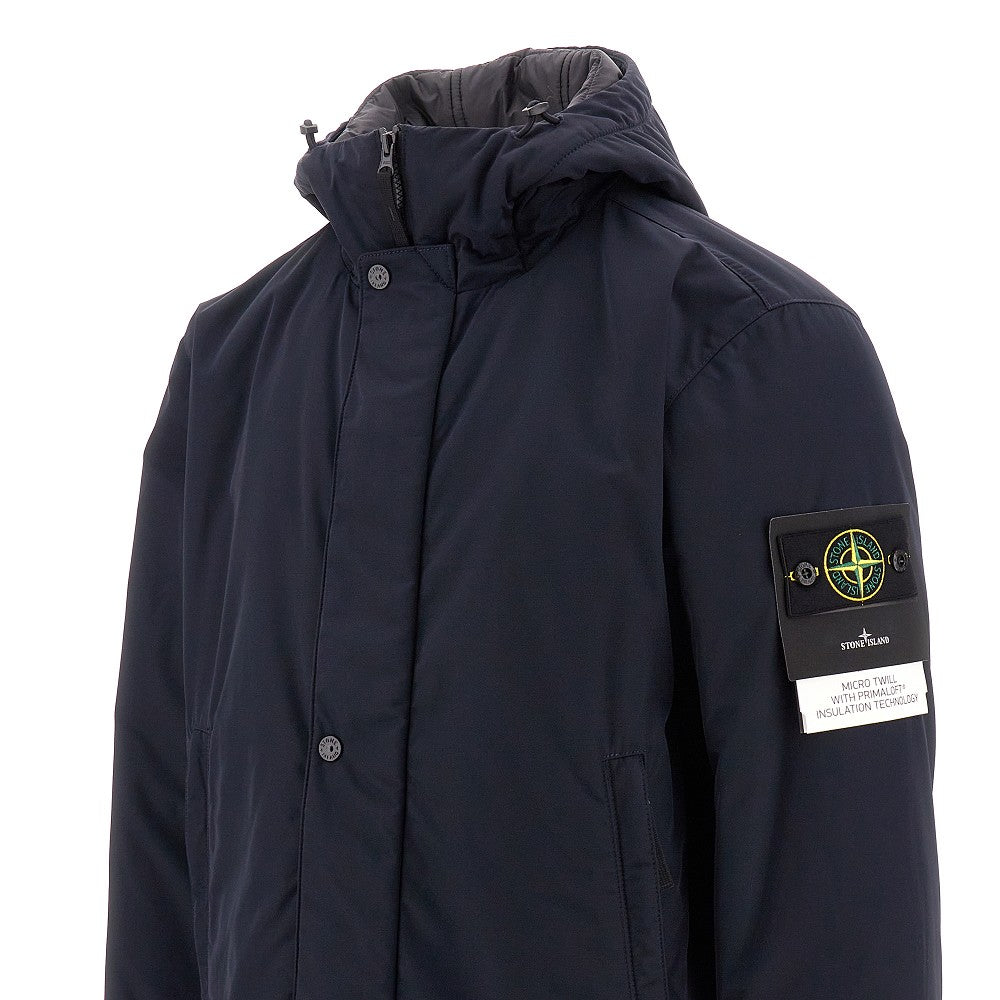 ジャケット・アウター STONE  MICRO TWILL WITH PRIMALOFT Micro Twill down jacket with Primaloft TC STONE ISLAND – RBoutique