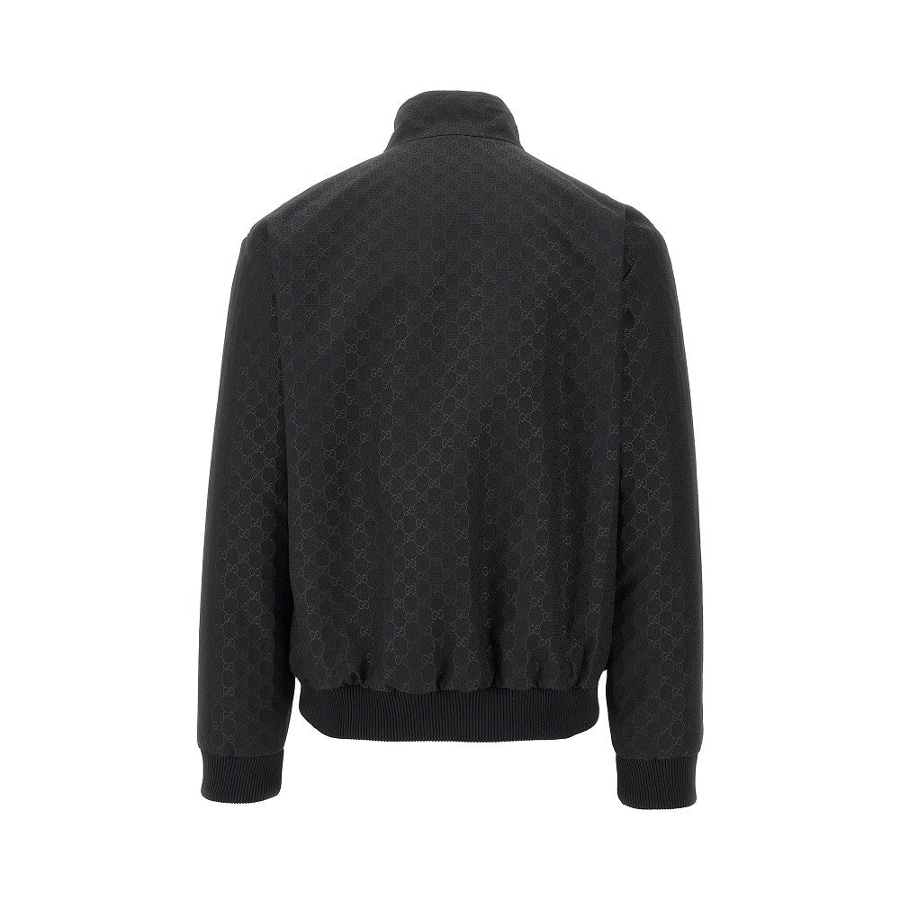Bomber in ripstop jacquard GG