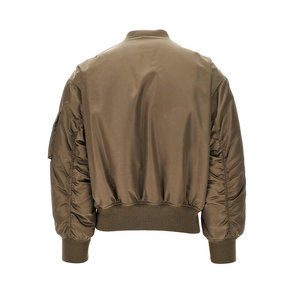 Bomber in serge di nylon idrorepellente