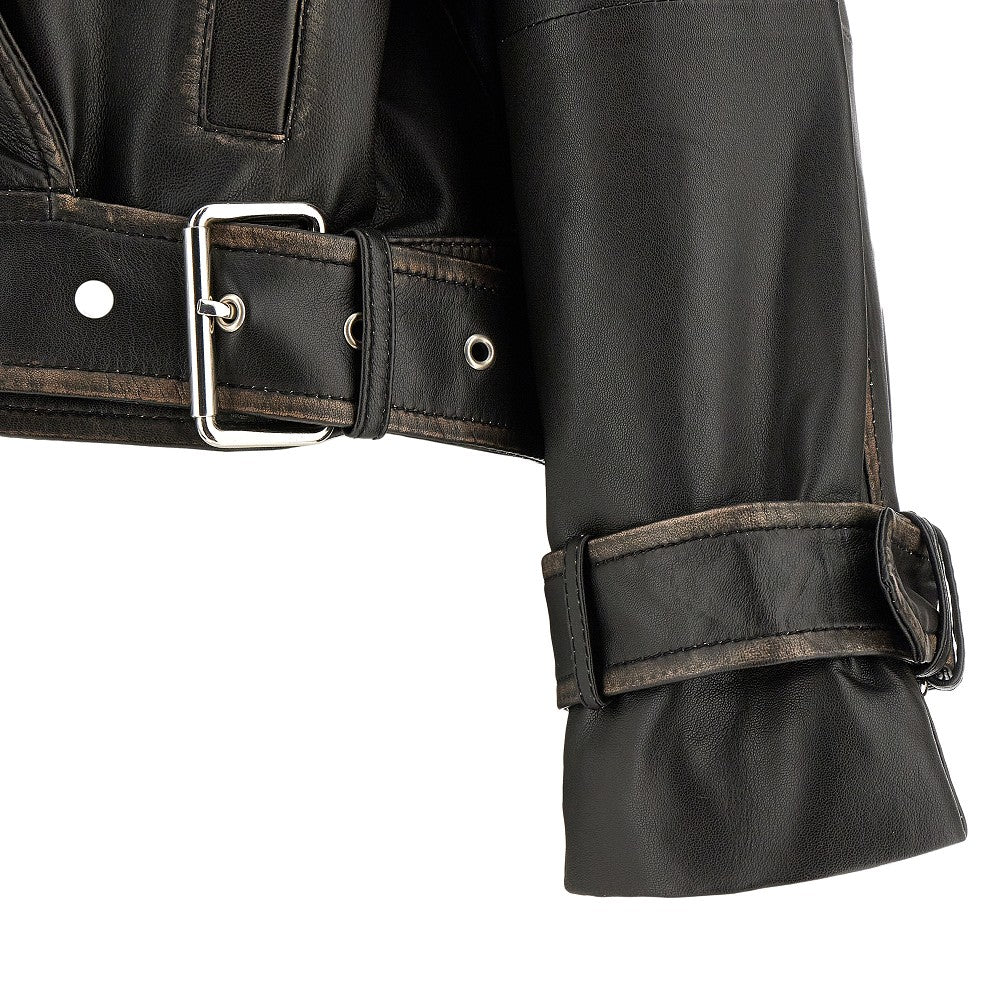 Giacca in pelle