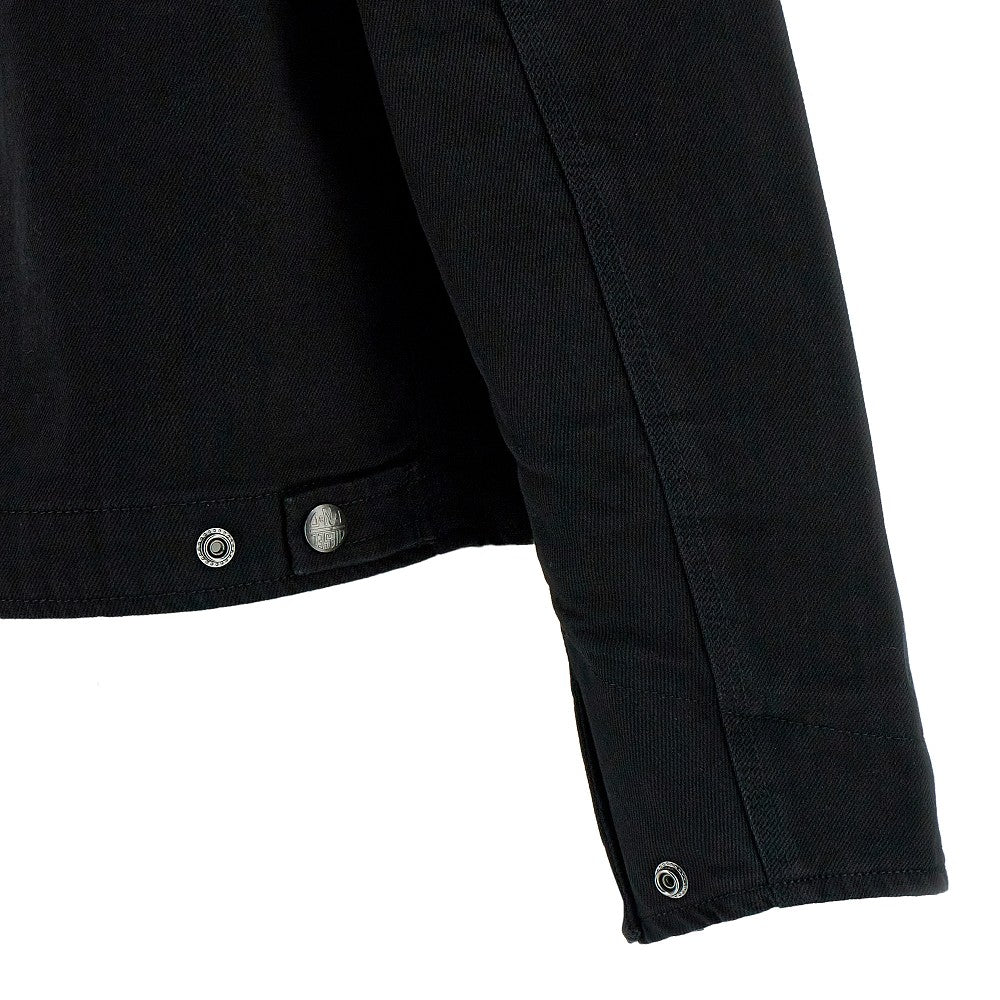 Bleached-out Oval D denim jacket