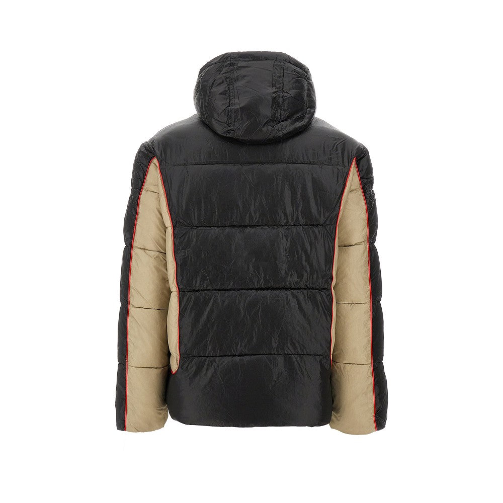 Shiny ripstop padded jacket