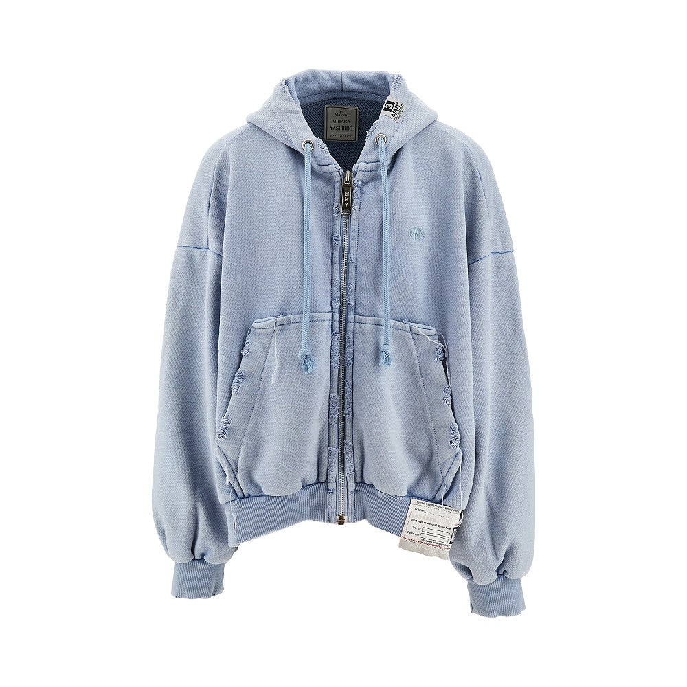 'Amateur Sewn Like' full-zip hoodie