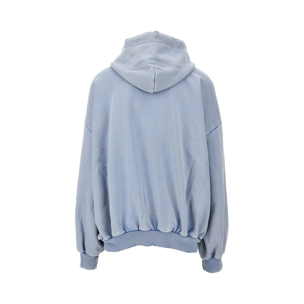 'Amateur Sewn Like' full-zip hoodie