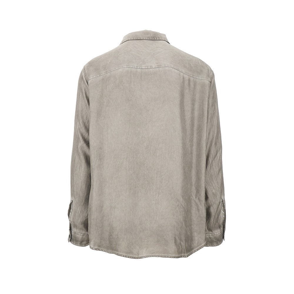Camicia 'Leon' con effetto stropicciato