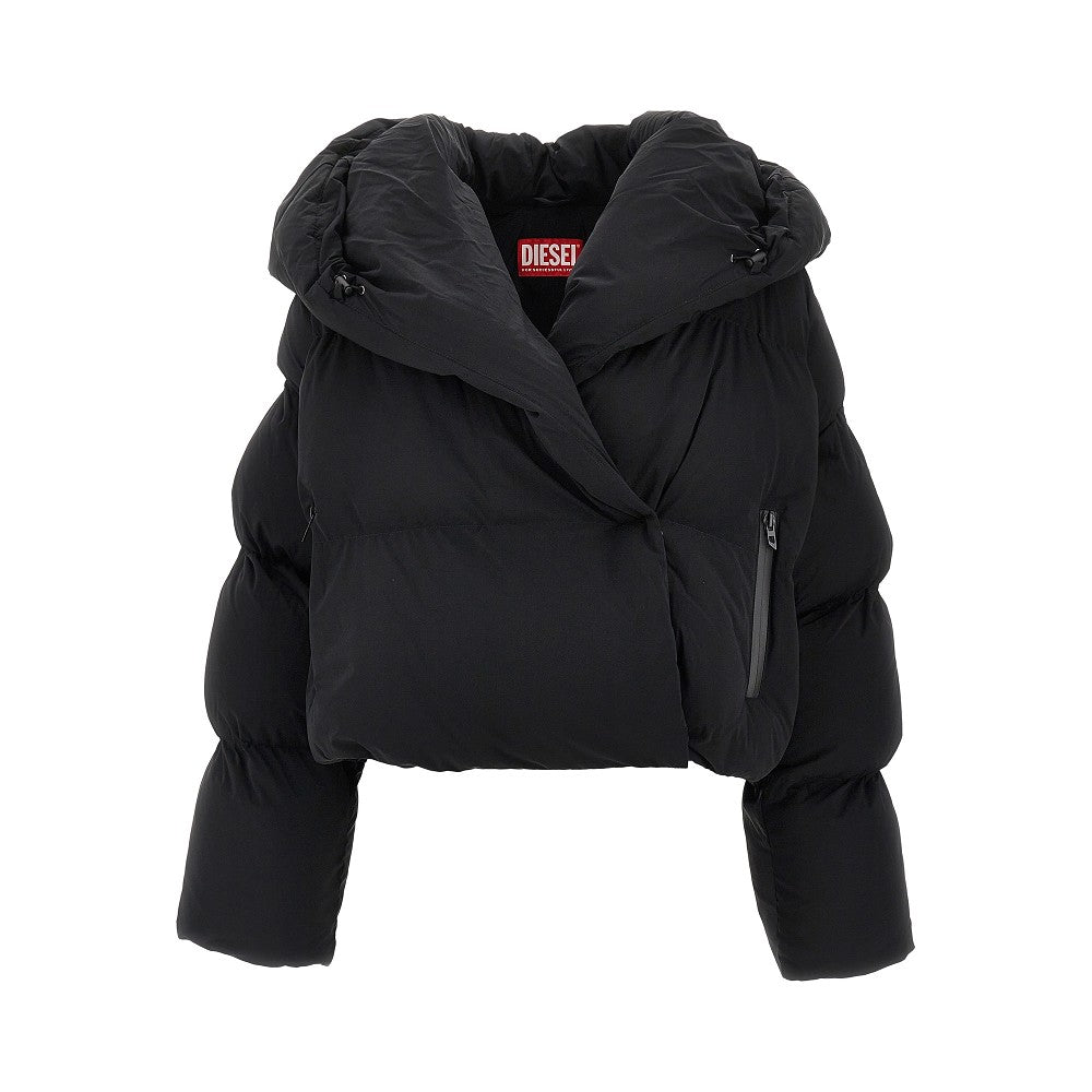 Giacca imbottita in nylon stretch