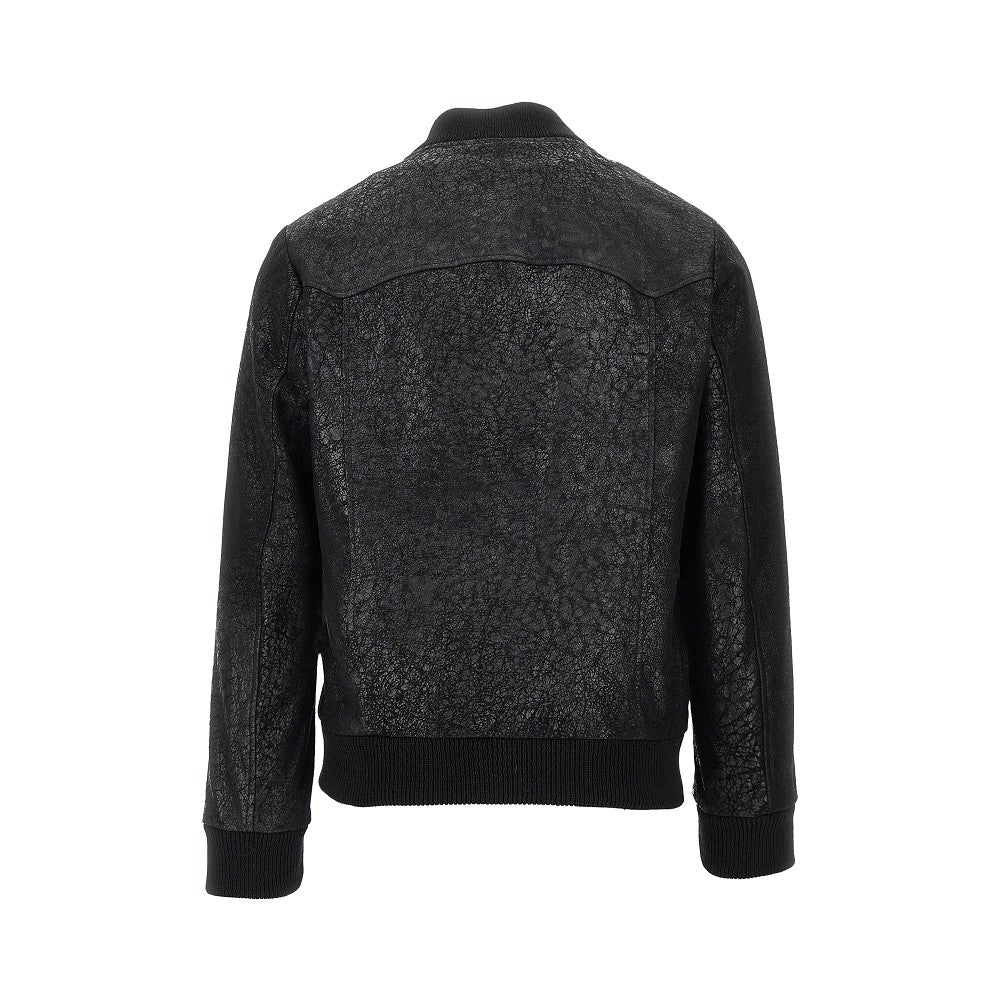 Bomber in pelle ovina
