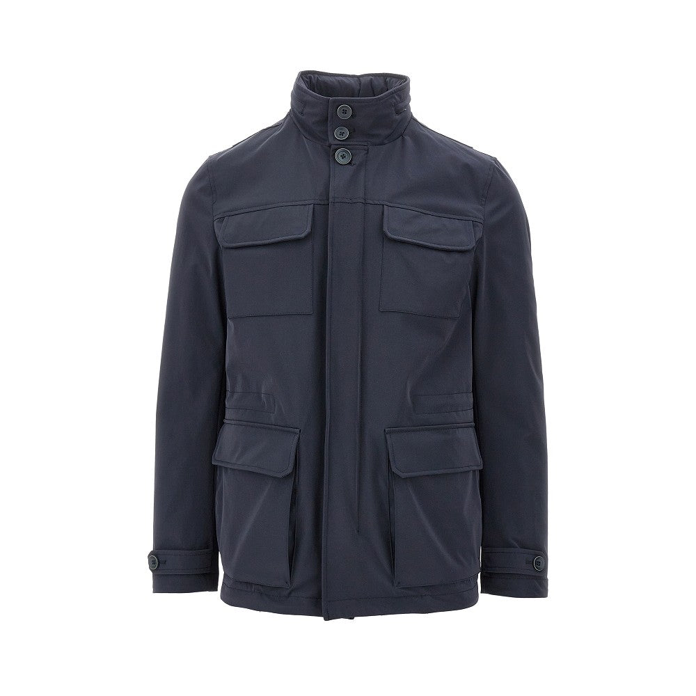 Technical twill field jacket