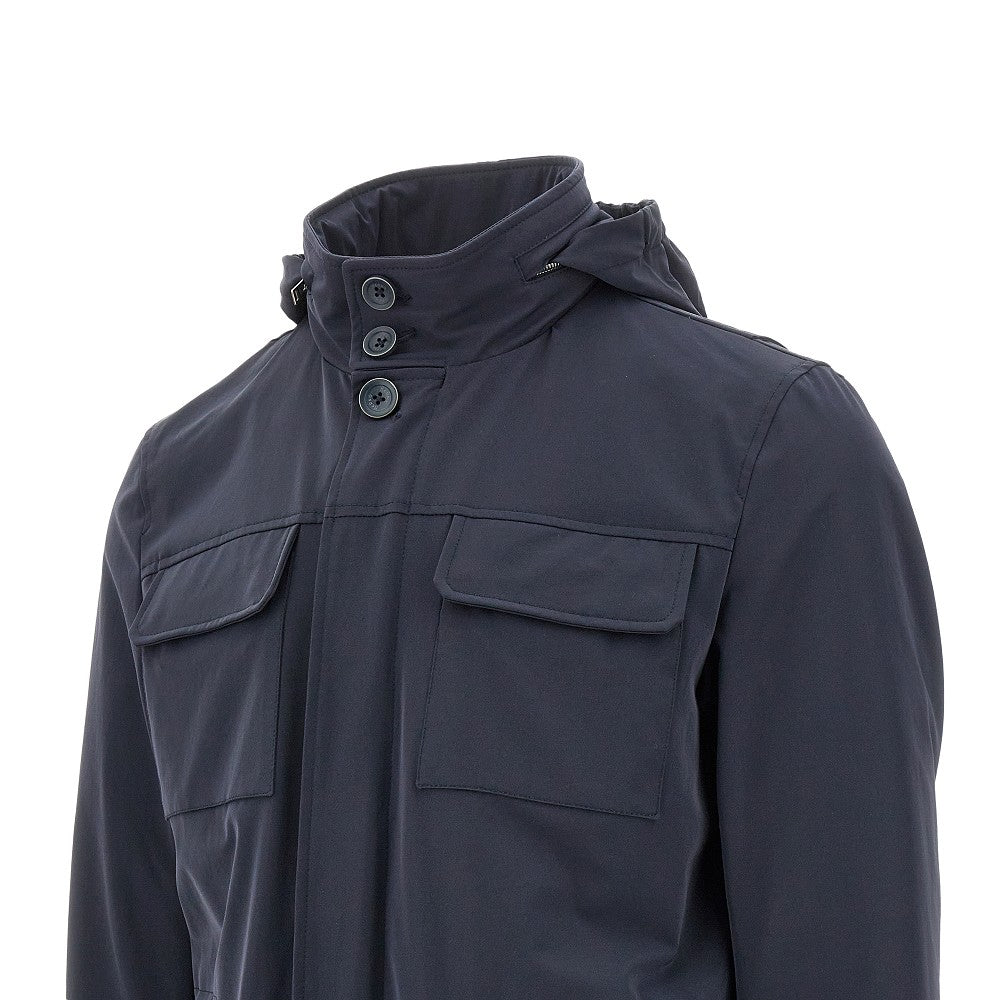 Technical twill field jacket
