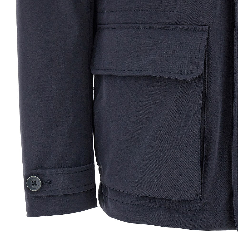 Technical twill field jacket