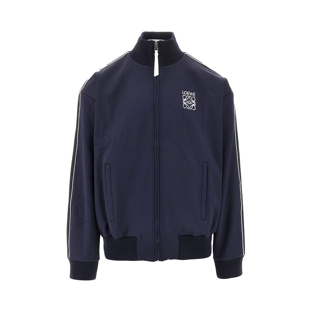 Track jacket in jersey tecnico