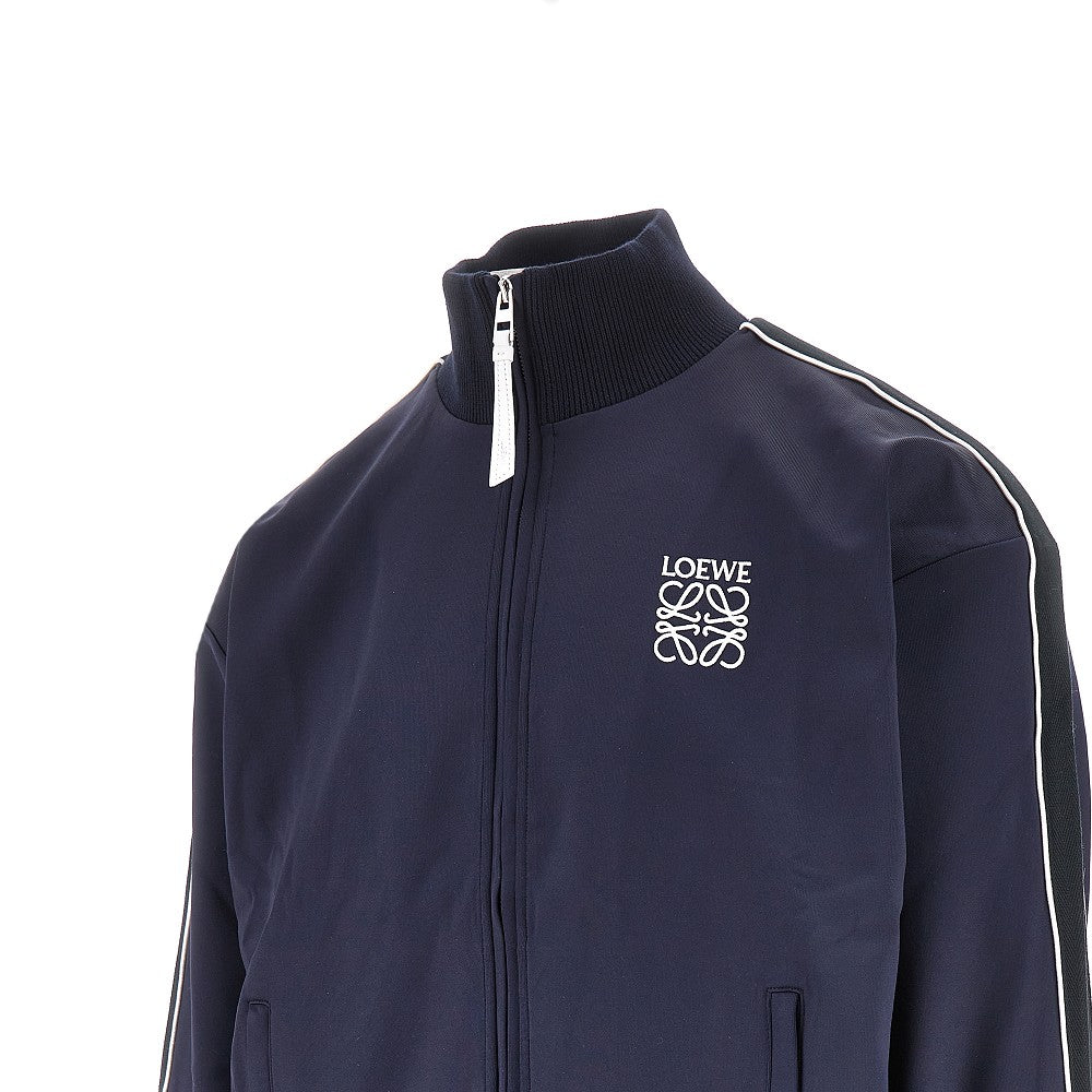 Track jacket in jersey tecnico