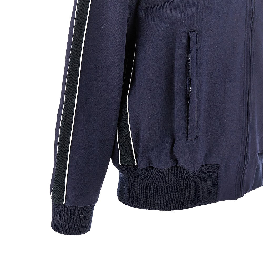 Track jacket in jersey tecnico