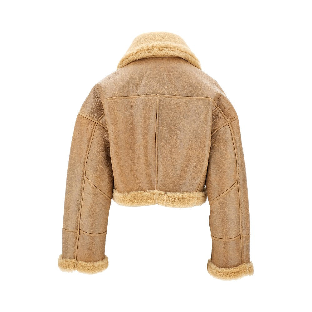 Giacca Aviator corta reversibile