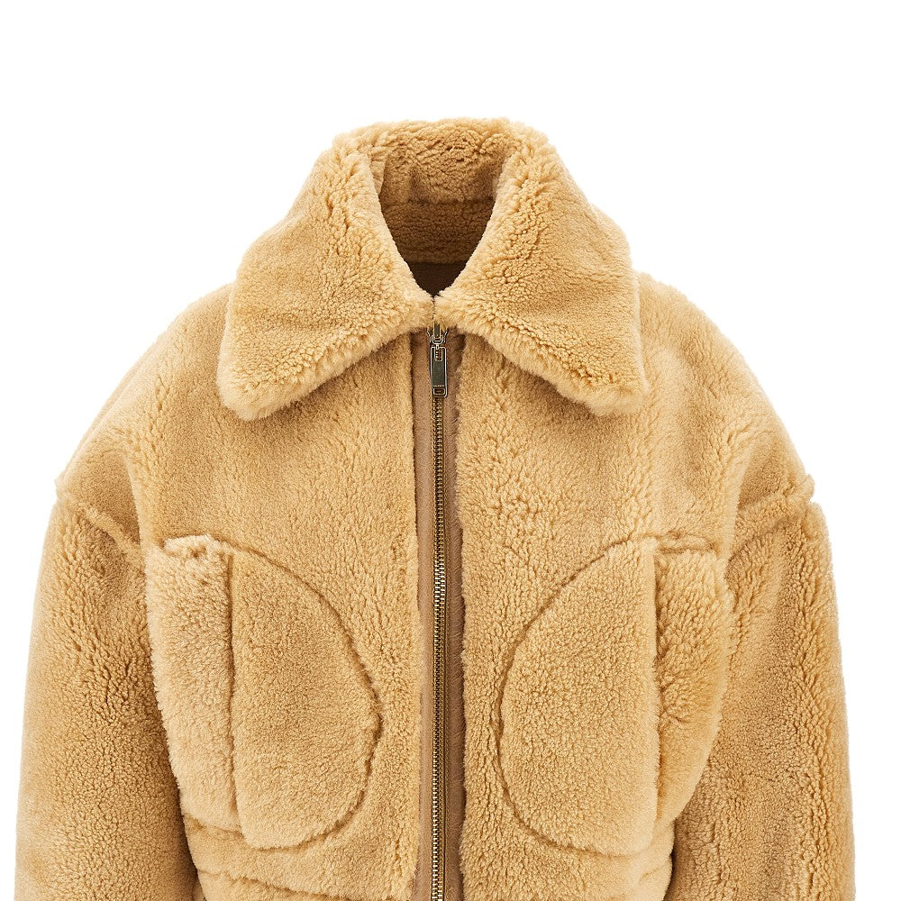 Giacca Aviator corta reversibile