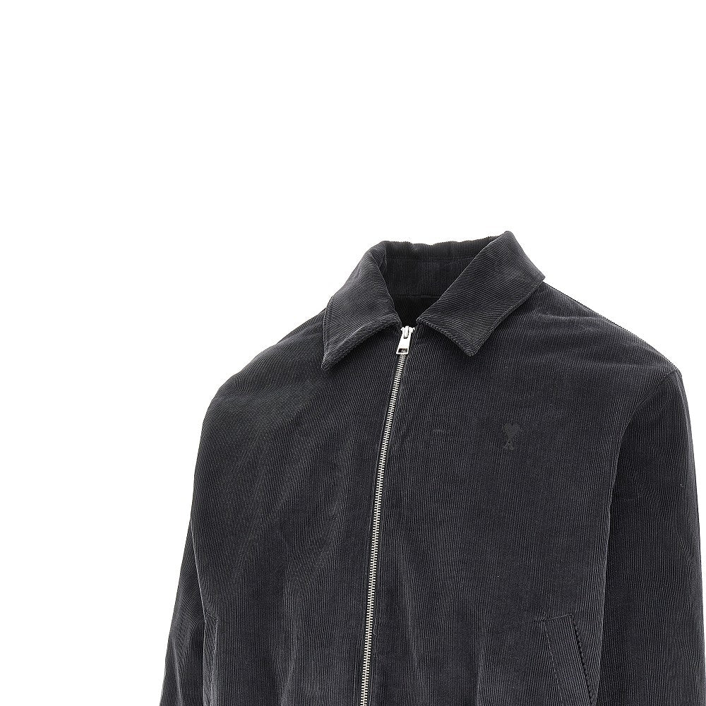 'Ami de Coeur' corduroy padded jacket