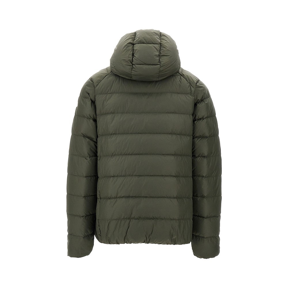 'Arial' hooded down jacket