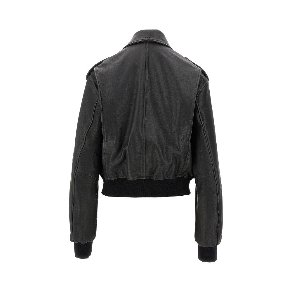 Nappa leather Aviator jacket