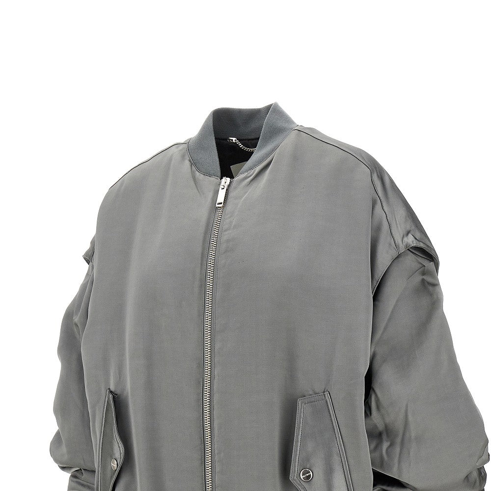 Bomber oversize in viscosa