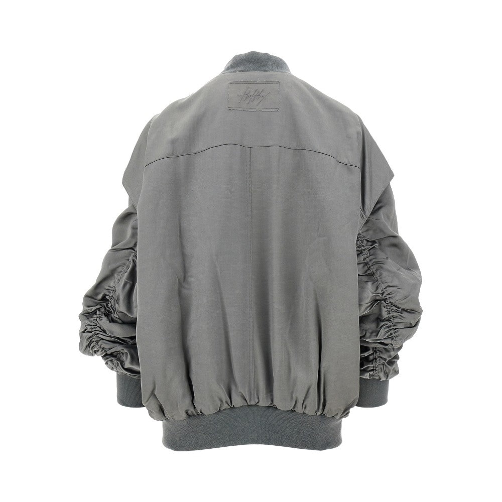 Bomber oversize in viscosa