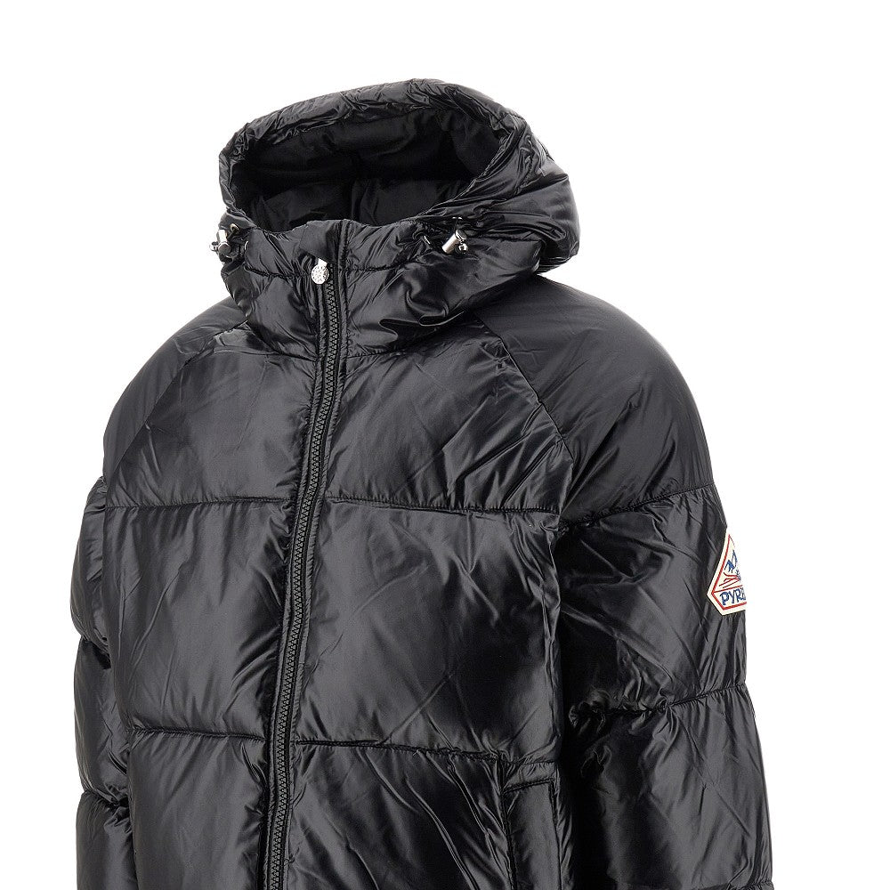 Shiny nylon 'Sten' down jacket
