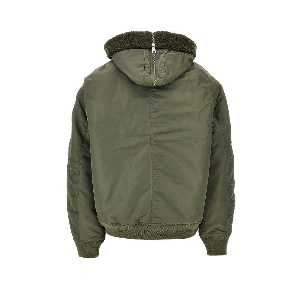'Oltera' padded nylon bomber jacket