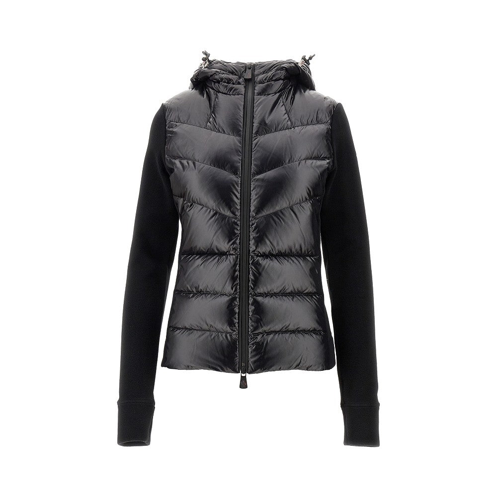 Fleece and nylon full-zip jacket