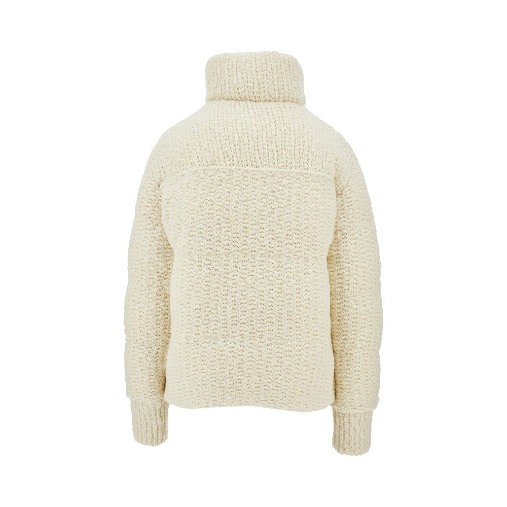 Piumino in maglia 'Serfaus'