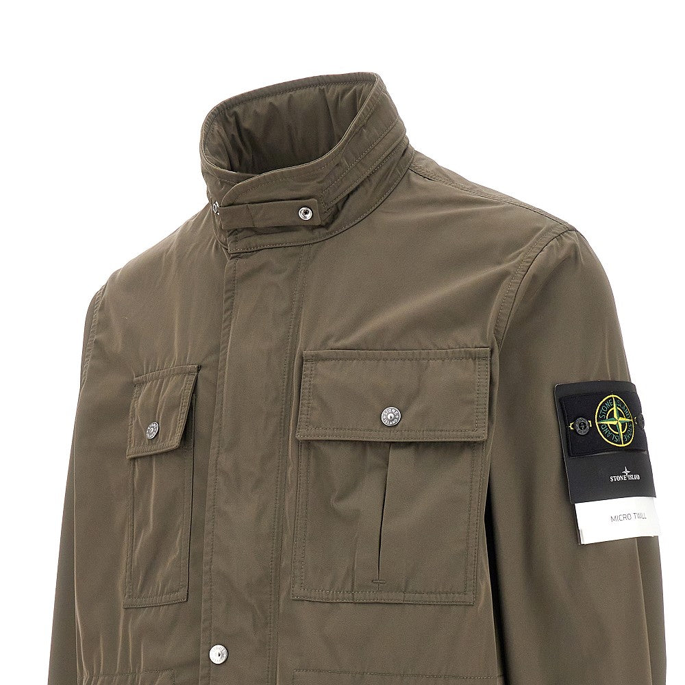 Micro twill field jacket