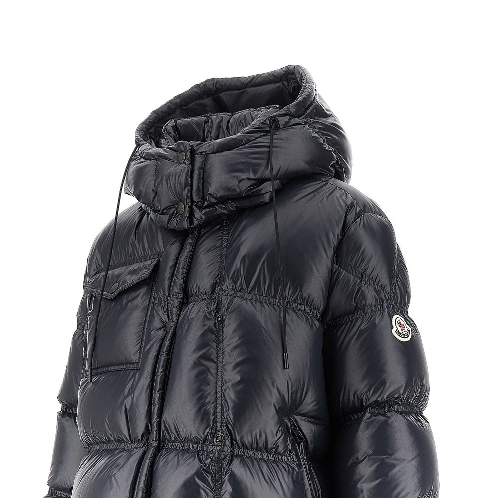'Erea' hooded short down jacket