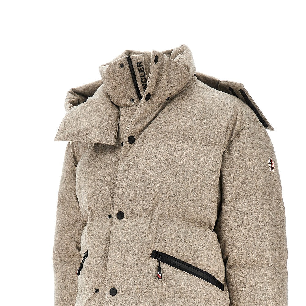'Krun' virgin wool downjacket