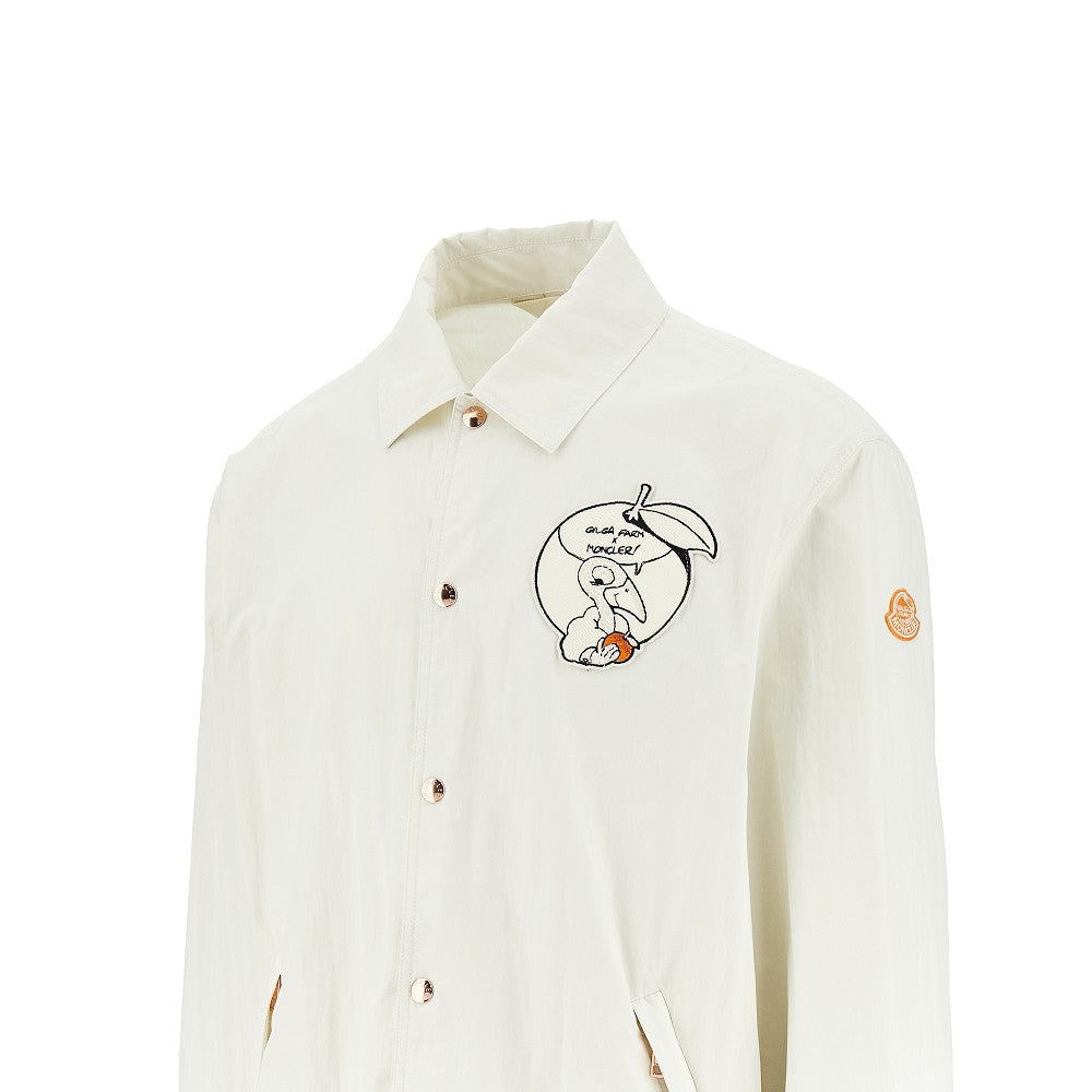 'Genius X Donald Glover' canvas overshirt