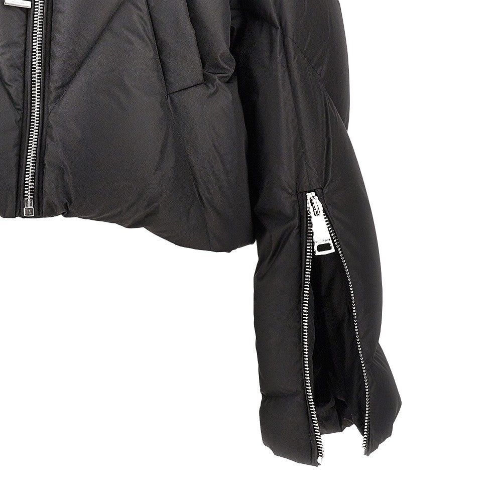 Mat Nylon 'Crop Iconic Milano' down jacket