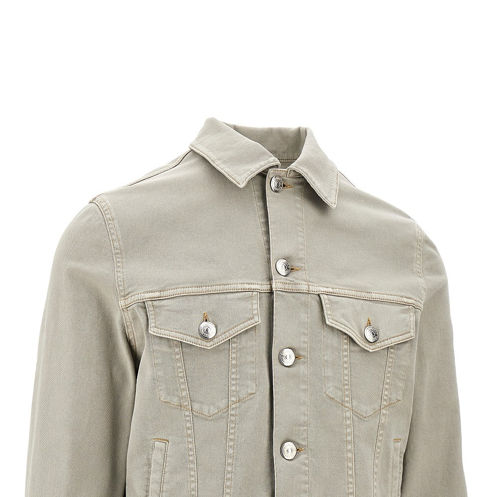 Denim four-pockets jacket