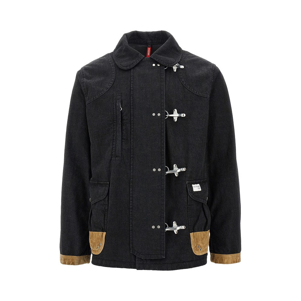Giacca '4 Ganci' in denim