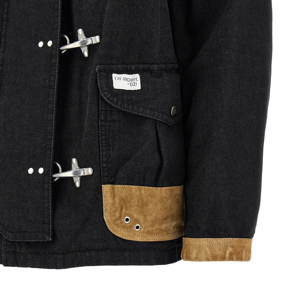 Giacca '4 Ganci' in denim