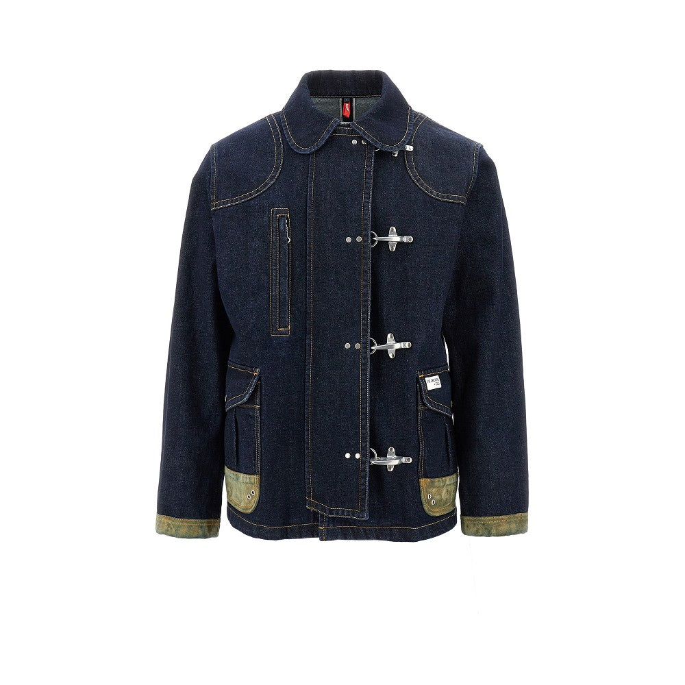 Giacca '4 Ganci' in denim