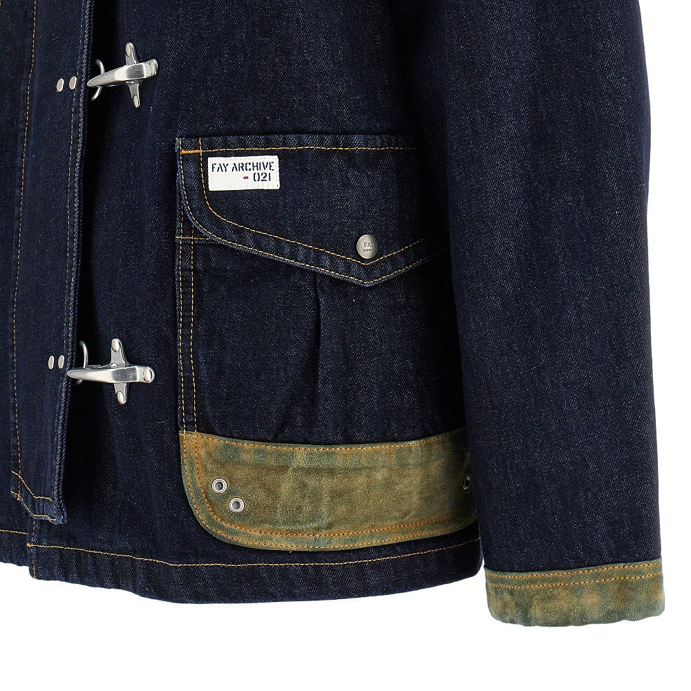 Giacca '4 Ganci' in denim