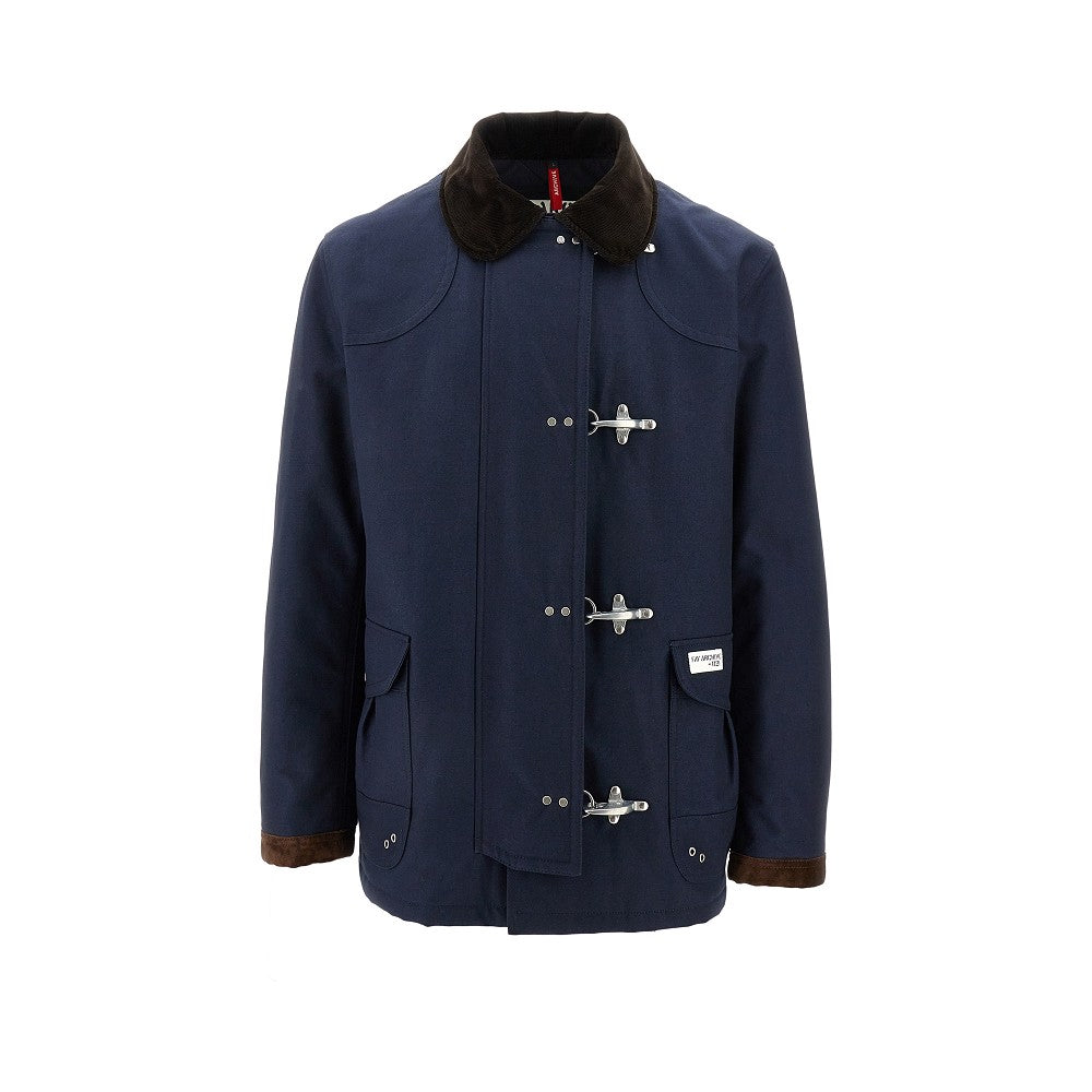 Padded canvas '4 Ganci' jacket