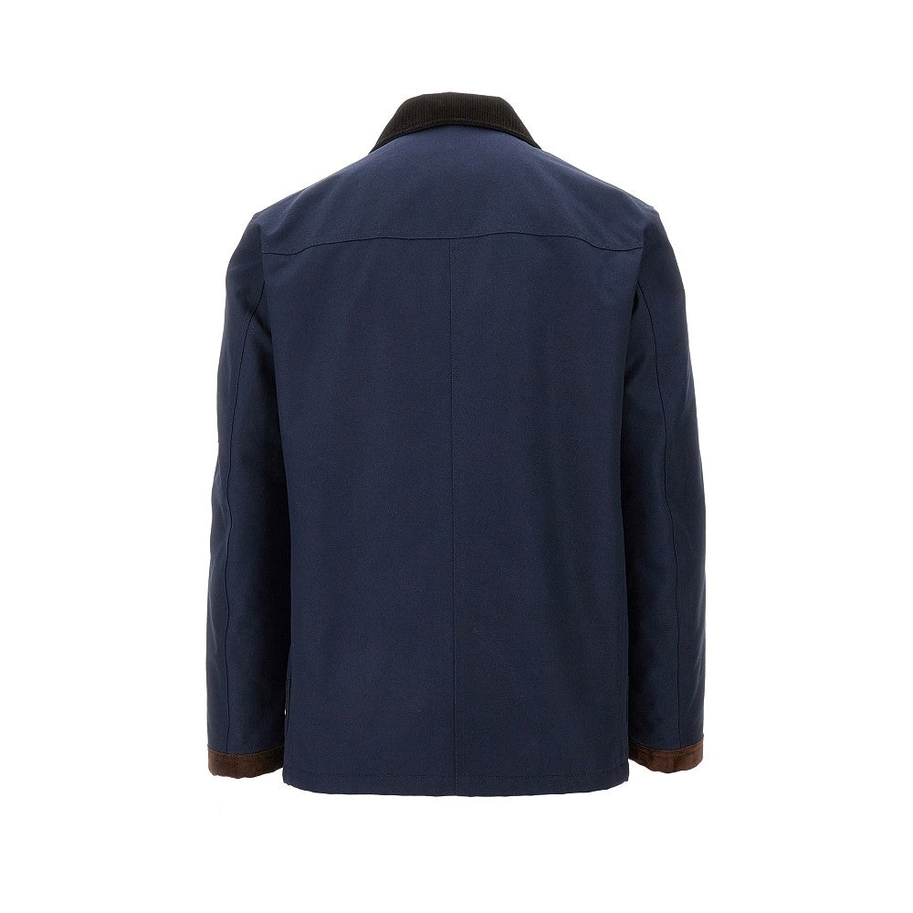 Padded canvas '4 Ganci' jacket