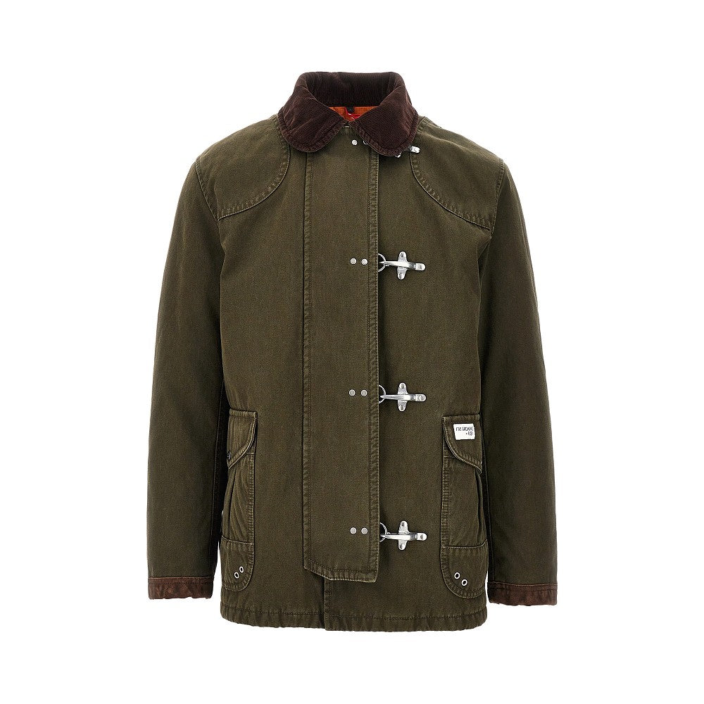 '4 Ganci' cotton down jacket