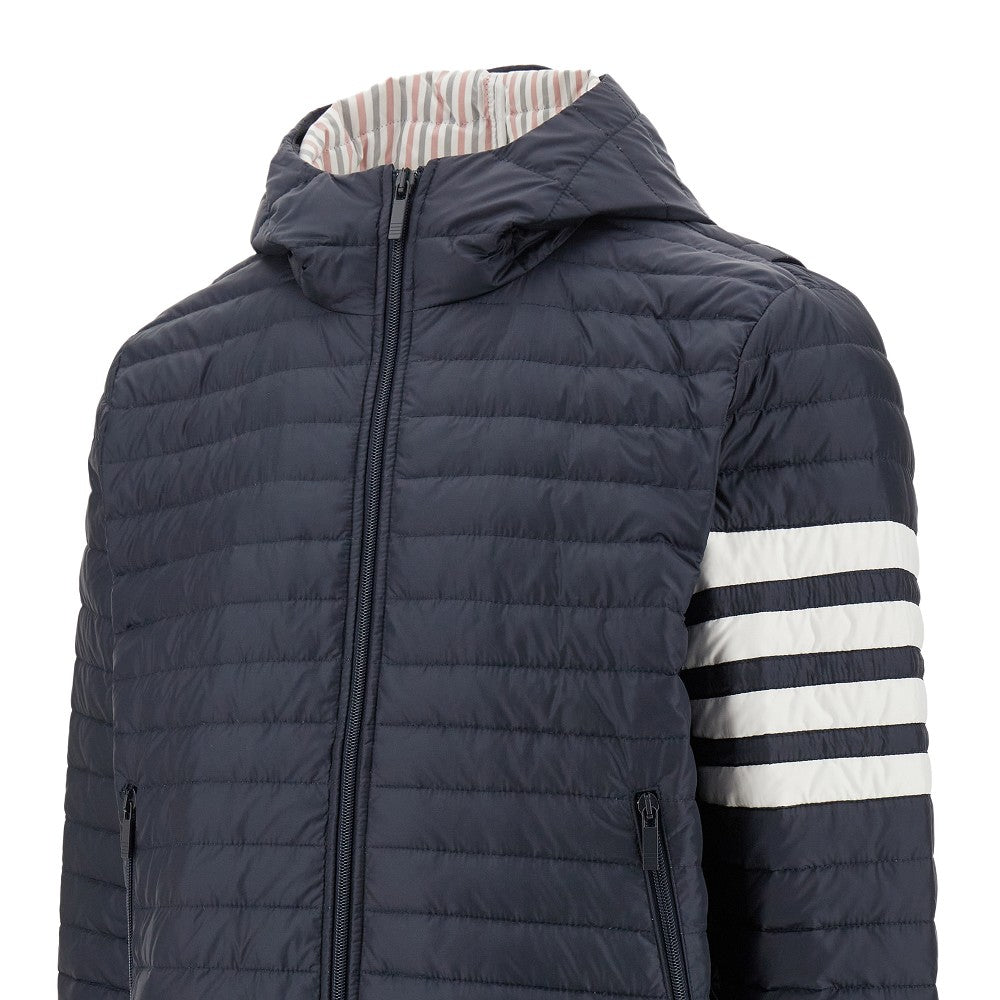Quilted jacket with 4 Bar detail