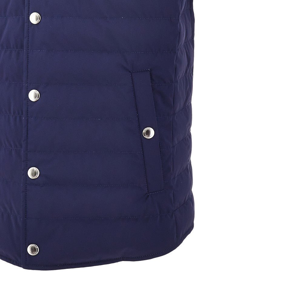 Stretch nylon padded vest