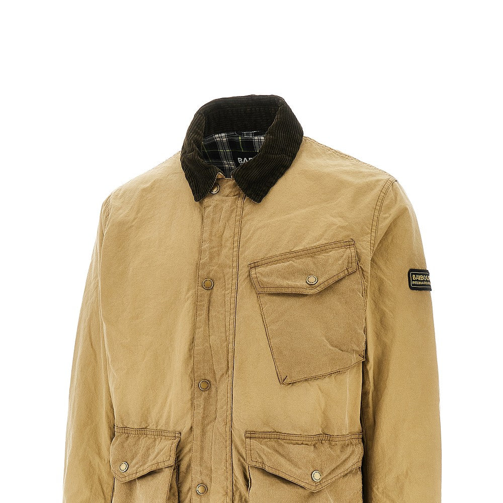 'Drifter' waxed cotton jacket
