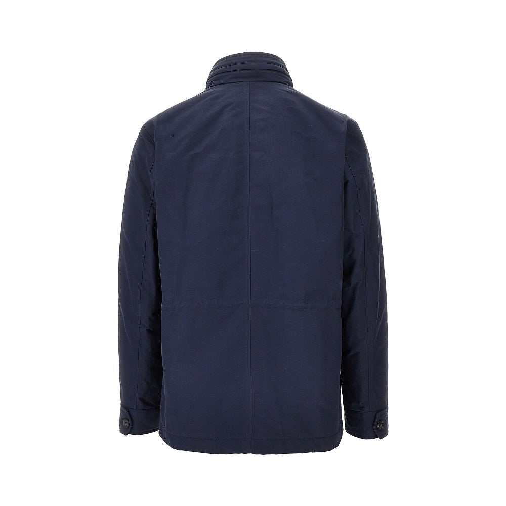 Field jacket imbottita in misto cotone
