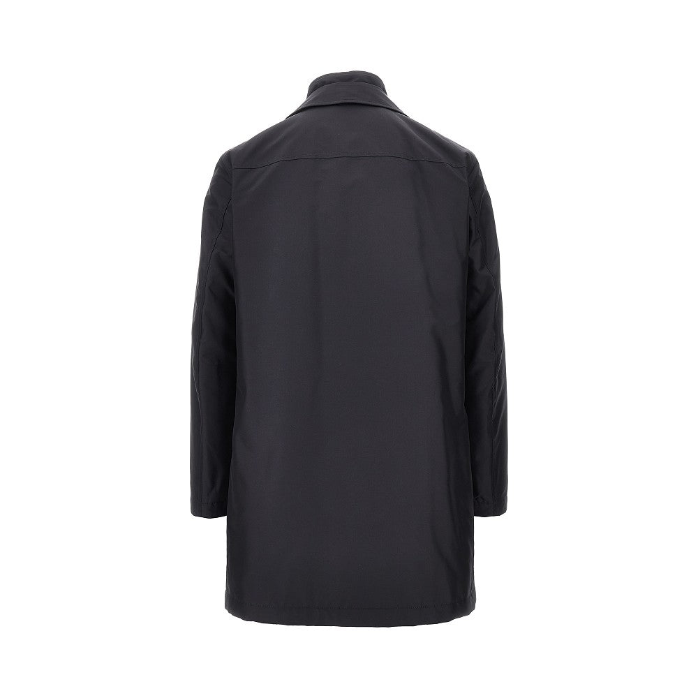 Cappotto double front in nylon imbottito